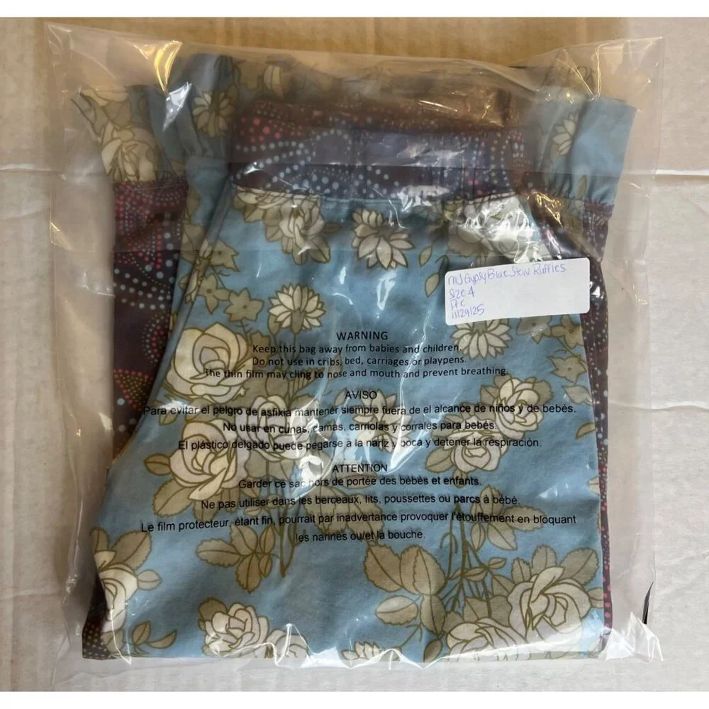 Matilda Jane Gypsy Blue Stew Ruffles Vintage - Picture 10 of 10
